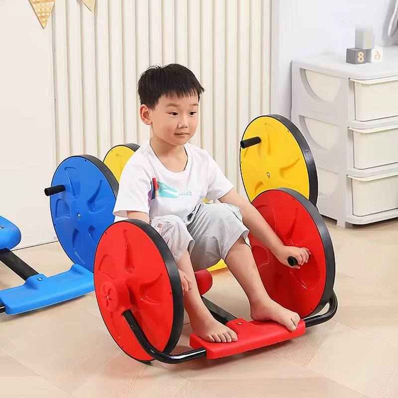 Wheels in hands